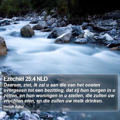 Ezechiël 25:4 NLD Bible Verse Image