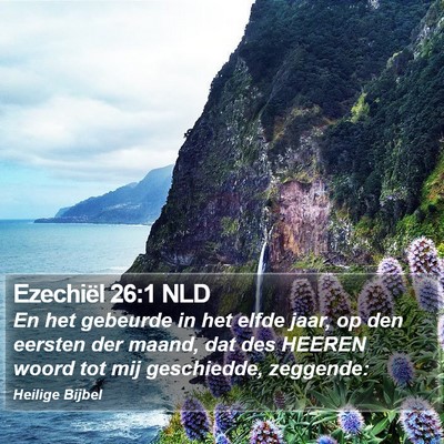 Ezechiël 26:1 NLD Bible Verse Image
