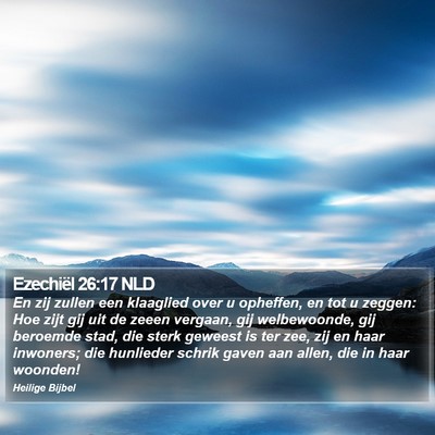 Ezechiël 26:17 NLD Bible Verse Image