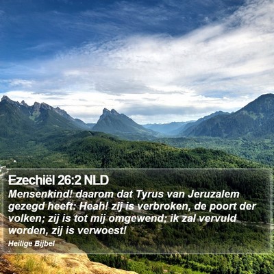 Ezechiël 26:2 NLD Bible Verse Image