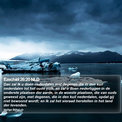 Ezechiël 26:20 NLD Bible Verse Image
