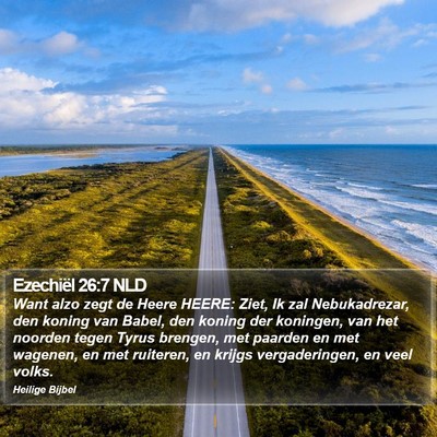 Ezechiël 26:7 NLD Bible Verse Image