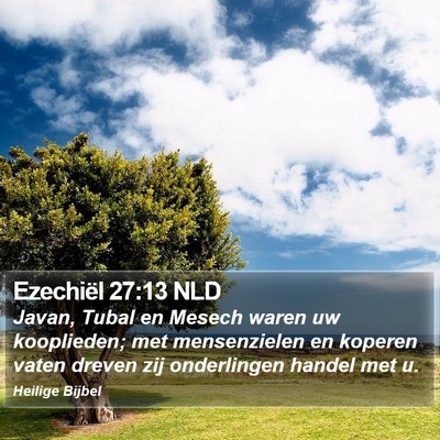 Ezechiël 27:13 NLD Bible Verse Image