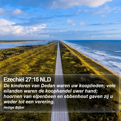 Ezechiël 27:15 NLD Bible Verse Image