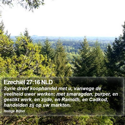 Ezechiël 27:16 NLD Bible Verse Image