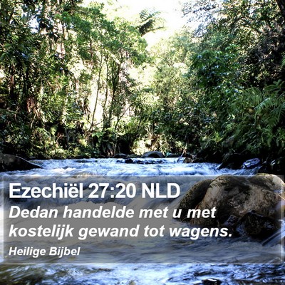Ezechiël 27:20 NLD Bible Verse Image