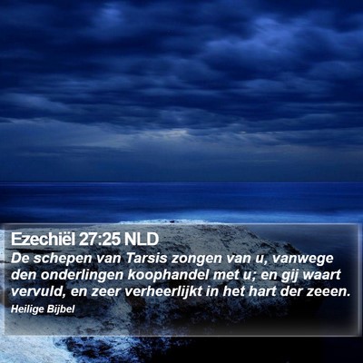 Ezechiël 27:25 NLD Bible Verse Image