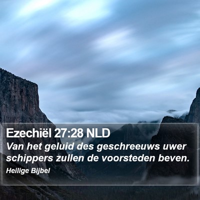 Ezechiël 27:28 NLD Bible Verse Image