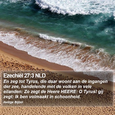 Ezechiël 27:3 NLD Bible Verse Image