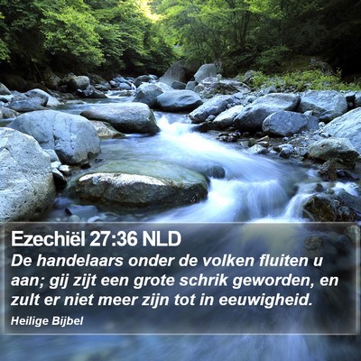 Ezechiël 27:36 NLD Bible Verse Image