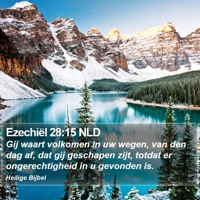 Ezechiël 28:15 NLD Bible Verse Image