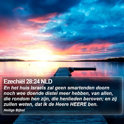Ezechiël 28:24 NLD Bible Verse Image
