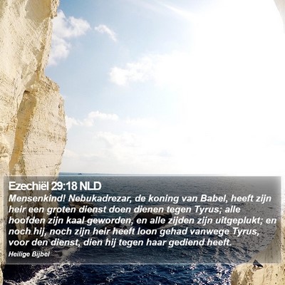 Ezechiël 29:18 NLD Bible Verse Image
