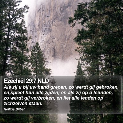 Ezechiël 29:7 NLD Bible Verse Image