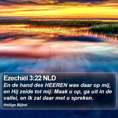 Ezechiël 3:22 NLD Bible Verse Image