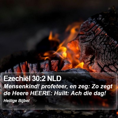 Ezechiël 30:2 NLD Bible Verse Image