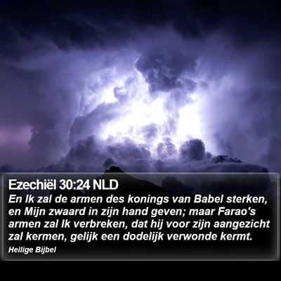 Ezechiël 30:24 NLD Bible Verse Image
