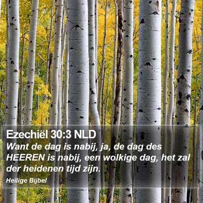 Ezechiël 30:3 NLD Bible Verse Image