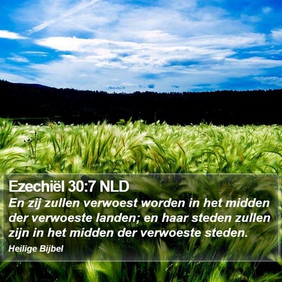 Ezechiël 30:7 NLD Bible Verse Image