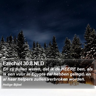 Ezechiël 30:8 NLD Bible Verse Image