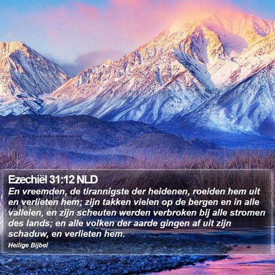 Ezechiël 31:12 NLD Bible Verse Image