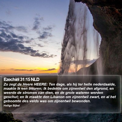 Ezechiël 31:15 NLD Bible Verse Image