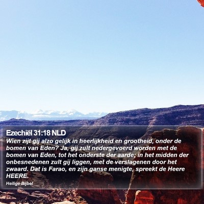 Ezechiël 31:18 NLD Bible Verse Image