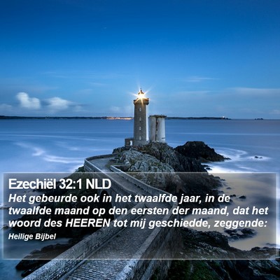 Ezechiël 32:1 NLD Bible Verse Image