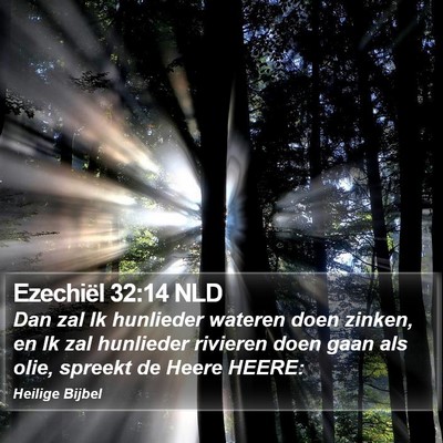 Ezechiël 32:14 NLD Bible Verse Image