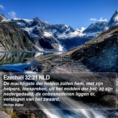 Ezechiël 32:21 NLD Bible Verse Image