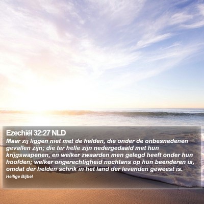 Ezechiël 32:27 NLD Bible Verse Image