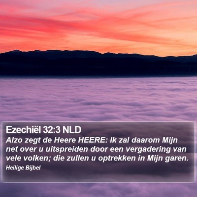 Ezechiël 32:3 NLD Bible Verse Image
