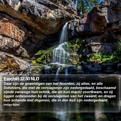 Ezechiël 32:30 NLD Bible Verse Image