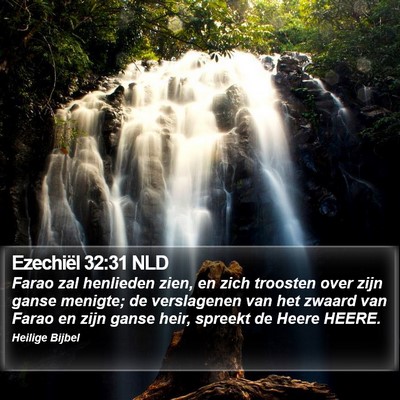 Ezechiël 32:31 NLD Bible Verse Image