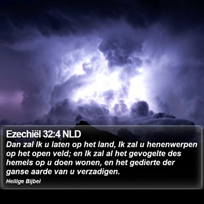 Ezechiël 32:4 NLD Bible Verse Image
