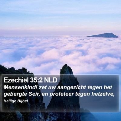 Ezechiël 35:2 NLD Bible Verse Image