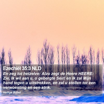 Ezechiël 35:3 NLD Bible Verse Image