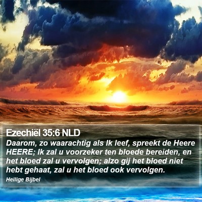 Ezechiël 35:6 NLD Bible Verse Image