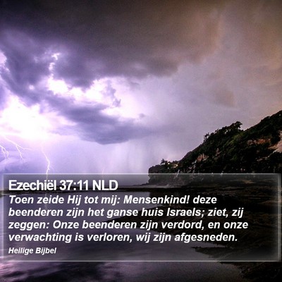 Ezechiël 37:11 NLD Bible Verse Image