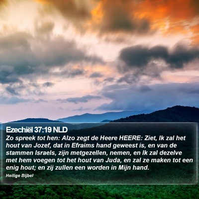Ezechiël 37:19 NLD Bible Verse Image