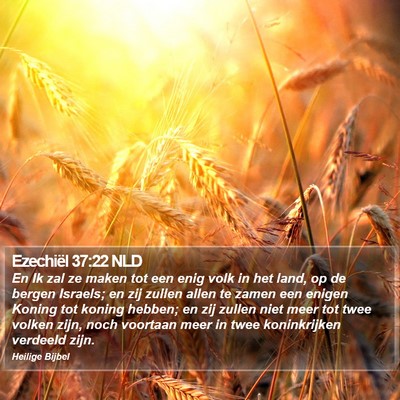 Ezechiël 37:22 NLD Bible Verse Image