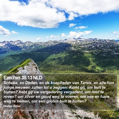 Ezechiël 38:13 NLD Bible Verse Image