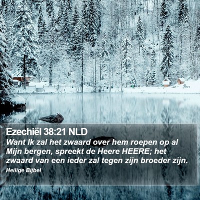 Ezechiël 38:21 NLD Bible Verse Image