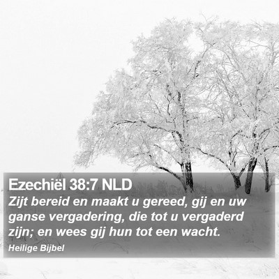 Ezechiël 38:7 NLD Bible Verse Image