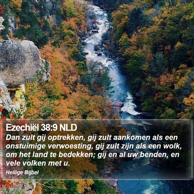 Ezechiël 38:9 NLD Bible Verse Image