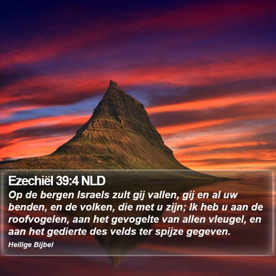 Ezechiël 39:4 NLD Bible Verse Image
