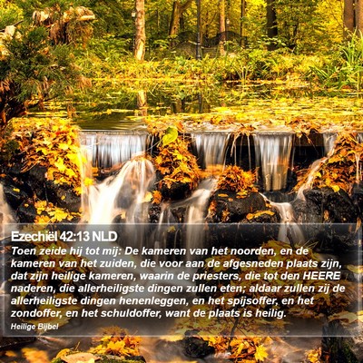 Ezechiël 42:13 NLD Bible Verse Image