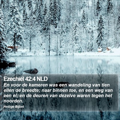 Ezechiël 42:4 NLD Bible Verse Image