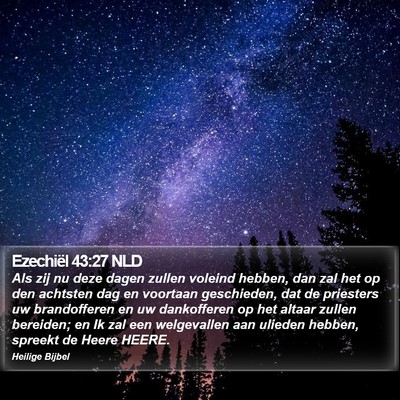 Ezechiël 43:27 NLD Bible Verse Image