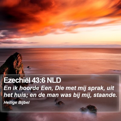 Ezechiël 43:6 NLD Bible Verse Image
